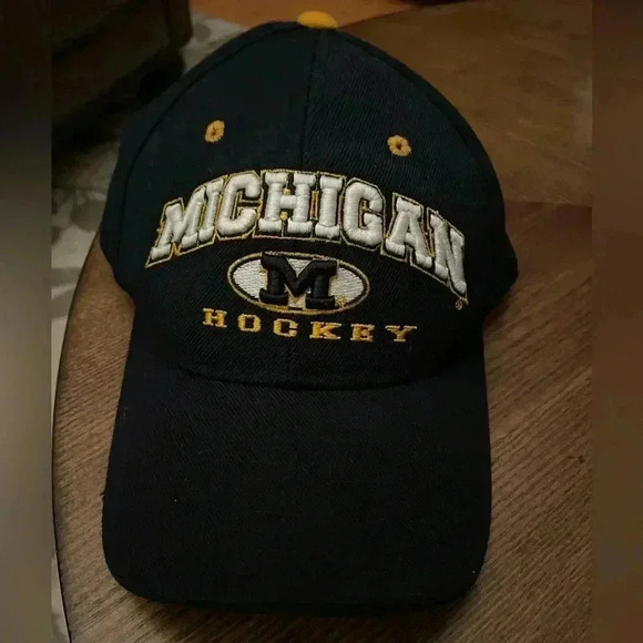 Michigan Hockey fitted hat - Picture 1 of 3